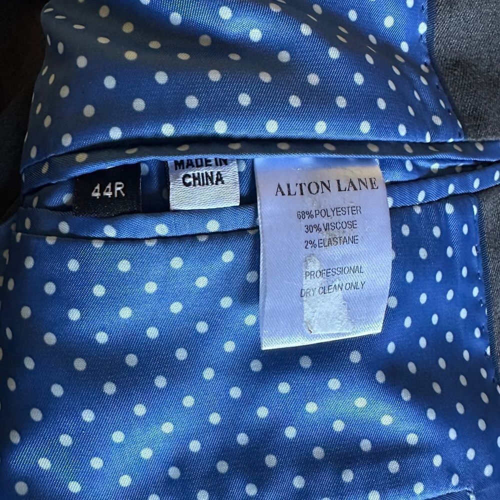 Alton Lane Mercantile Suit Jacket in Charcoal - Picture 6 of 8